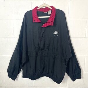 Vintage 80s 90s Men's Nike Air Windbreaker Pullover Streetwear Sport Running 2XL